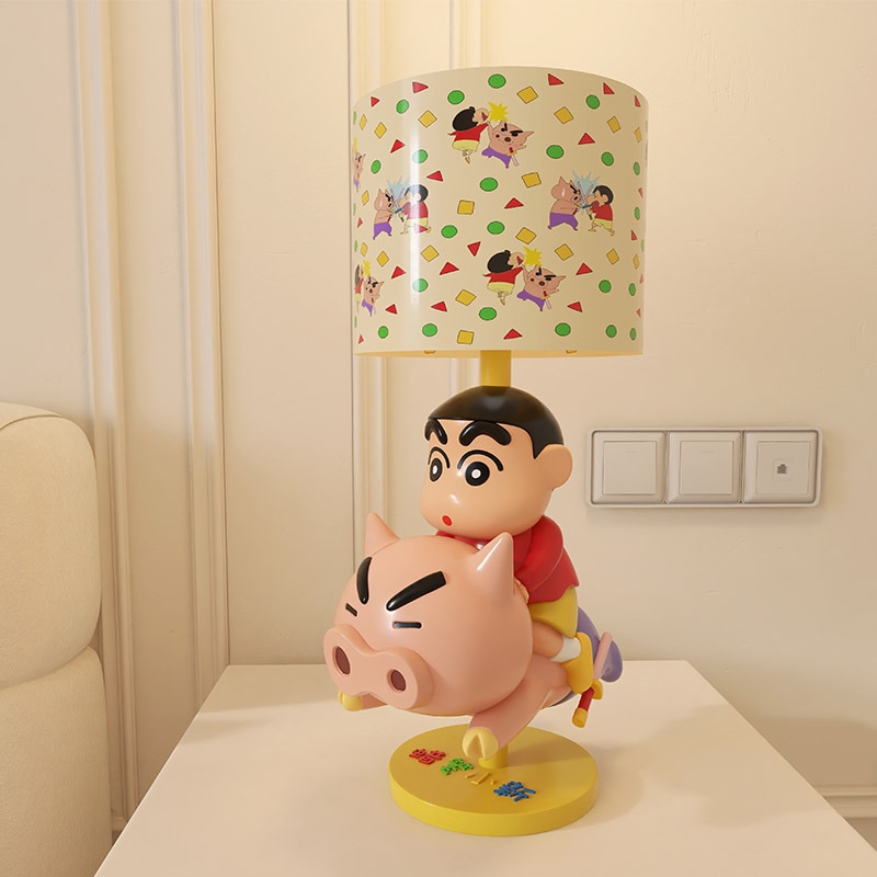 軽い 高級 高級クレヨンしんちゃん周辺 リビング 寝室 ベッドサイド テーブルランプ ベッドサイドランプ 雰囲気ランプ 14