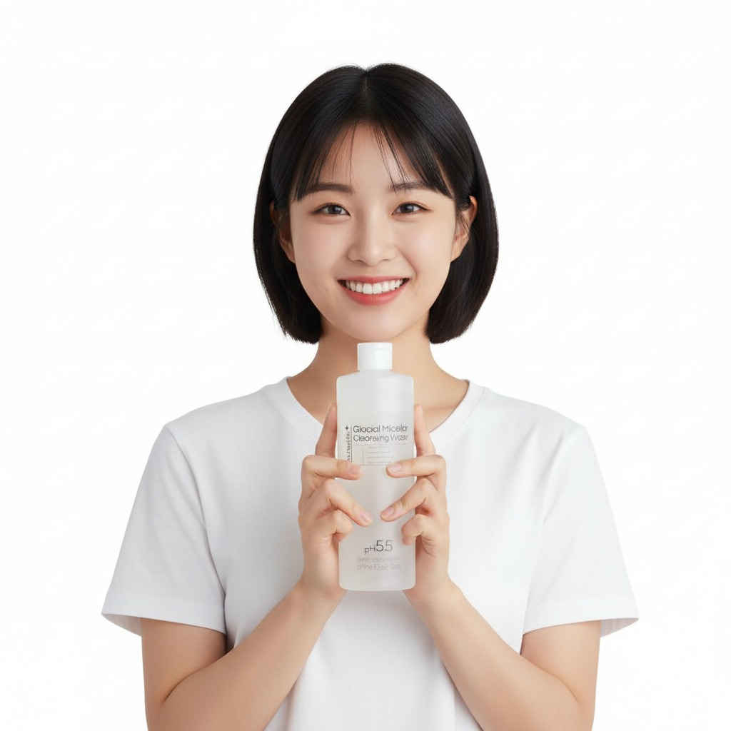 [1+1+1企画] 海洋深層水ミネラル 弱酸性 グレイシャルミセラークレンジングウォーター 500ml 3本セット