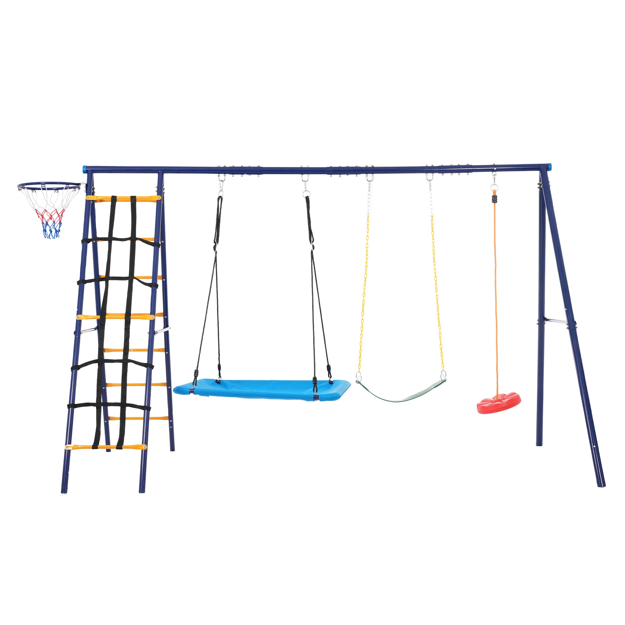 【国内即発送】2025年新作 ブランコ バスケットゴール ジャングルジム 多機能 屋外遊具 家庭用ブランコ 大型遊具 屋外遊具 アウトドア用