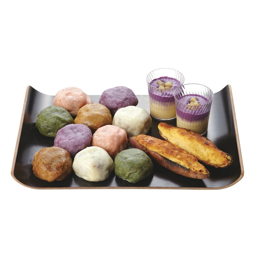 熊本 芋屋長兵衛 お楽しみセット3 焼芋ぷりん120ml2 スイートポテト90g2 いきなり団子80g10 【産直メーカー直送品】