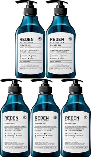 【5個セット】REDEN BODY SOAP(リデン ボディーソープ)500ML