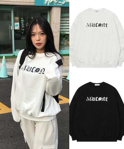 【MUCENT】 SIGNATURE BIG LOGO RAGLAN MTM /追跡付 SIGNATURE BIG LOGO RAGLAN MTM UNISEX (2COLOR) | ファッション