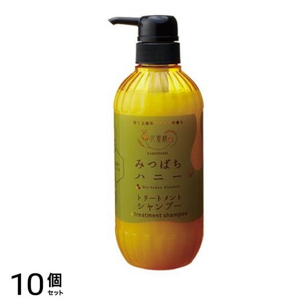花蜜精 みつばちハニー トリートメントシャンプー 500mL 10個セット