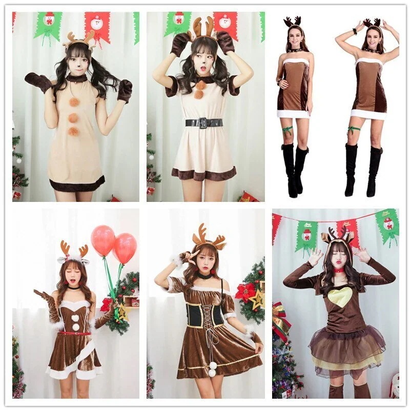 クリスマス 大人 トナカイコスチューム トナカイ トナカイコス トナカイコスプレ クリスマスコ