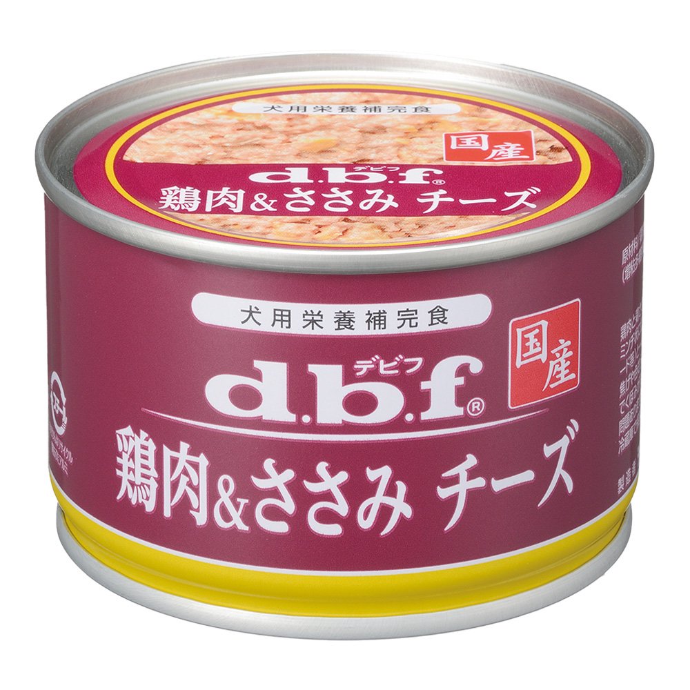デビフ　鶏肉＆ささみ　チーズ　１５０ｇX２４　缶詰　犬　ウェットフード　ドッグフード　ＣＲＣ45―08―25―10―00