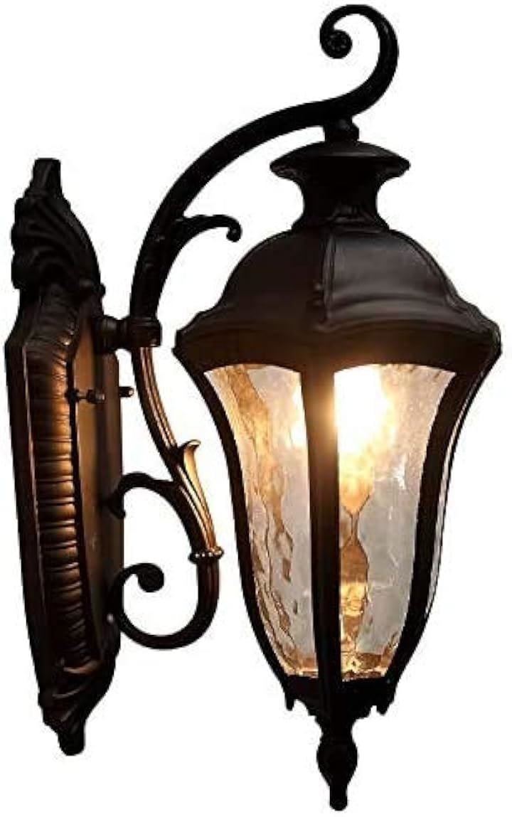 KY LEE 玄関照明 おしゃれ 外灯 ランプ 門灯 壁掛け ポーチライト LED ウォールライト プロヴァンス風 人魚の形 エクステリア壁面(BD-016-4)