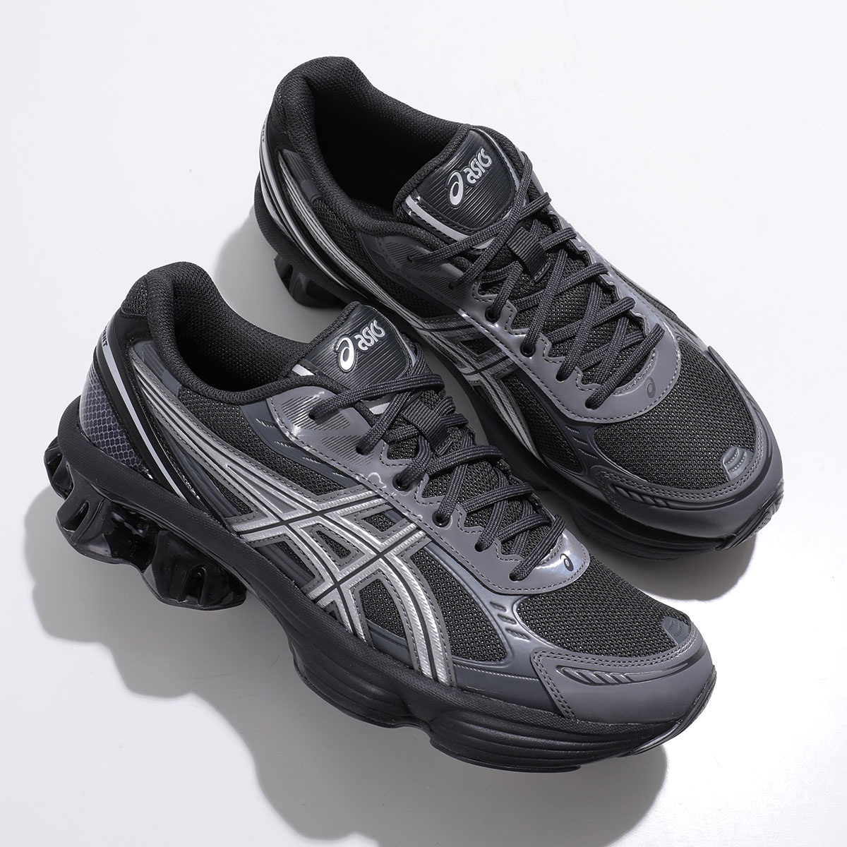 ASICS アシックス スニーカー GEL-KINETIC FLUENT ゲルキネティック フルーエント 1203A591-024 メンズ ローカット シューズ 靴 GRAPHITE-GREY/PUR