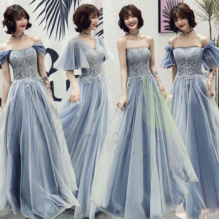 結婚式ドレス ロングドレス ウエディングドレスAライン 二次会 お呼ばれ 卒園式演奏会 服装 ママ