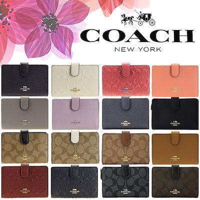 SALE！COACH/コーチ 二つ折り財布 【正規輸入・ブラン...のサムネイル