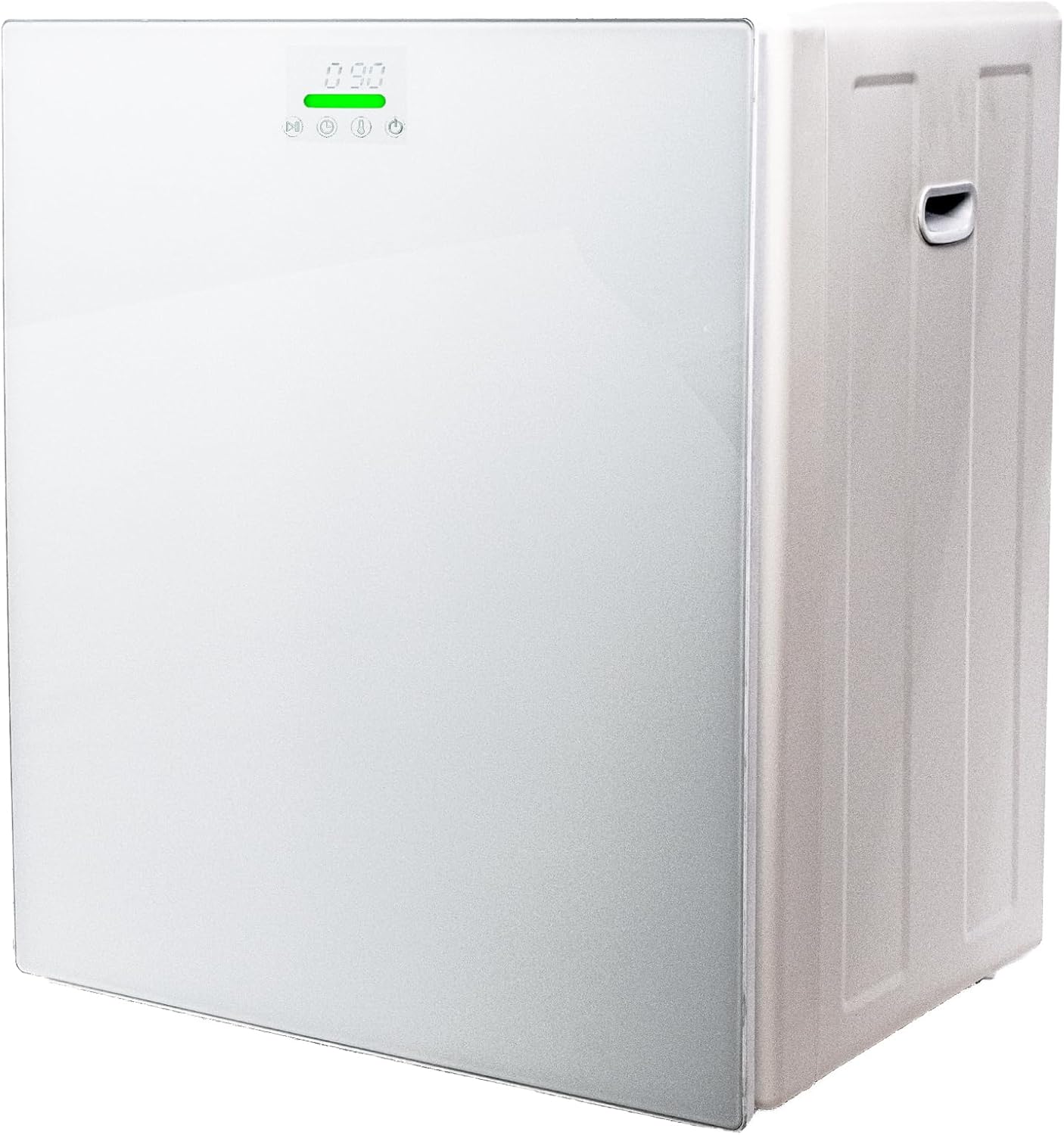 Hanx株式会社（ハンクス/日本メーカー） UV-C除菌搭載 小型衣類乾燥機 3kg 2024年式 全自動 ホワイト タッチパネル ドラム式 小型 工事不要 排水不要 時短 エコ 省エネ ３層フィルタ