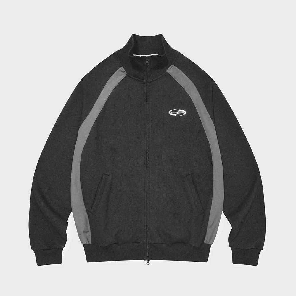 SP PHASE BLOCK TRACK JACKET-BLACK