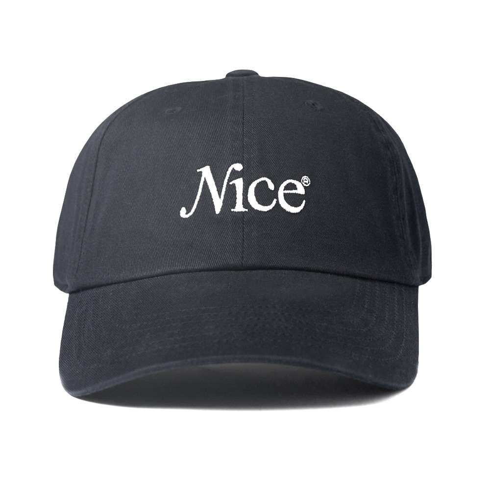 ナイススエードシグネチャーキャップ (チャコール)