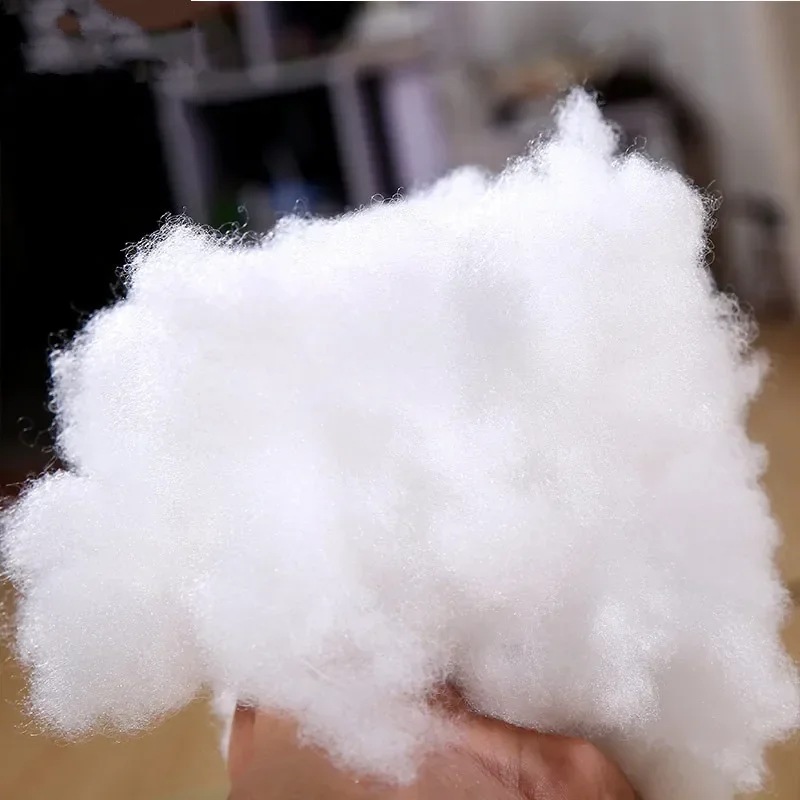 ポリエステル製の充填枕 布製のおもちゃ 手作りの素材 枕用の高弾性フィルター 200g 500g 1kg