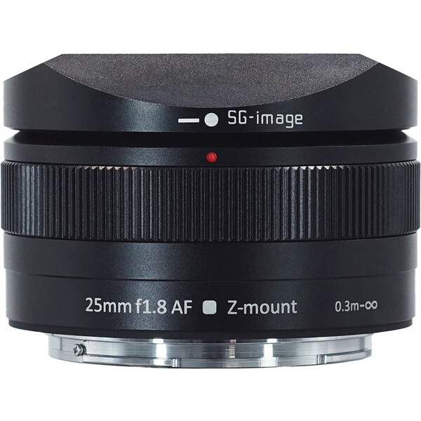 SG-image SG AF25mm F1.8 Z C (B) ブラック 単焦点レンズ (ニコンZマウント)