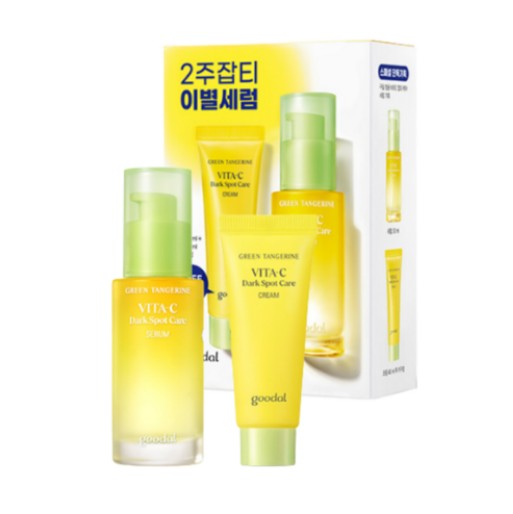 青みかん ビタC 雑ケア セラム 30ml & クリーム 40ml セット (鎮静/弾力/保湿/栄養供給/活力/しわ防止)