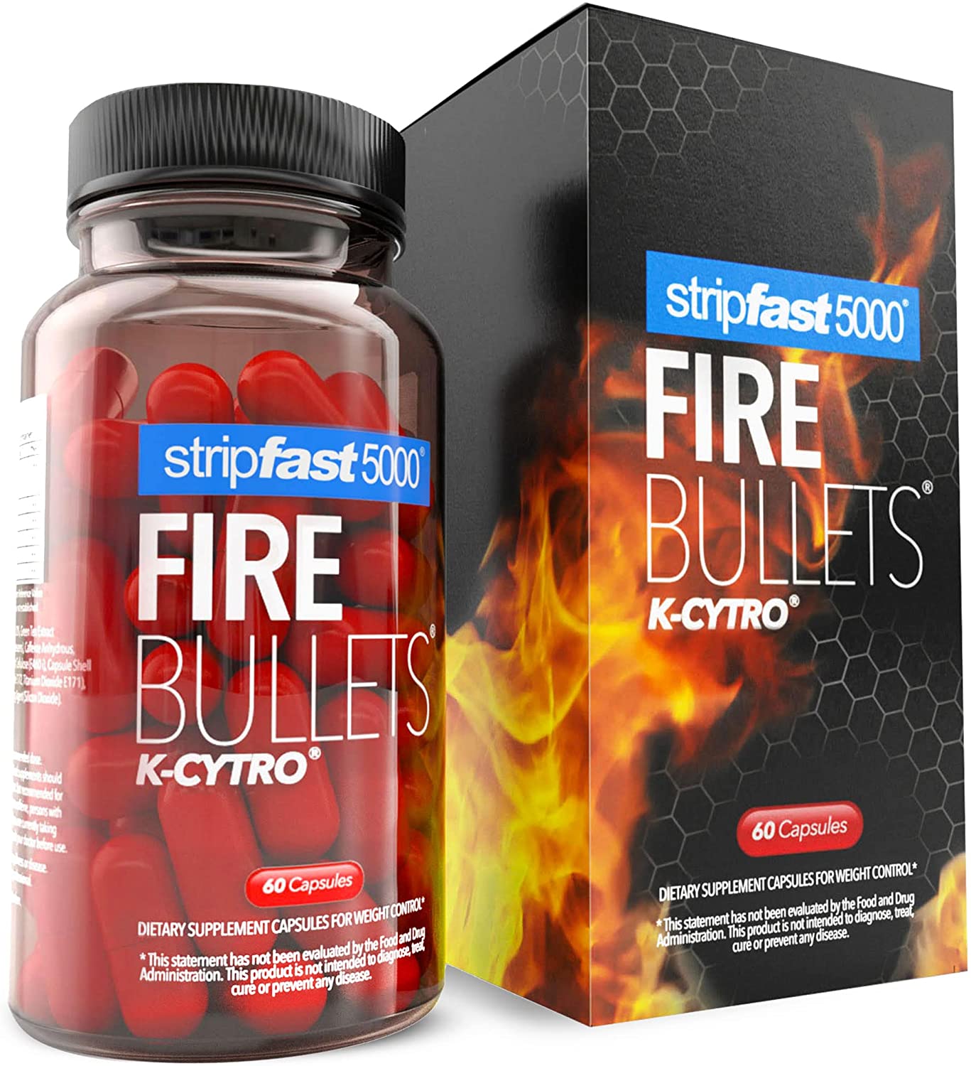【Fire Bullets with K-CYTRO for Women & Men体重管理サプリメント】ケトダイエットフレンドリー30日分