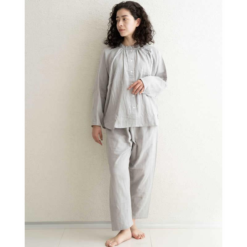 リオグループ　ラグランフレアスリーピングウェア グレー