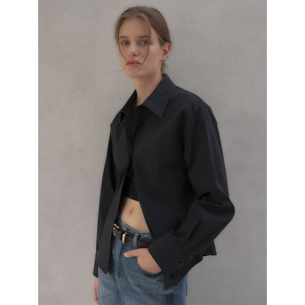 LOEUVRE 砂時計シルエット シャツ SW3AB338_2color