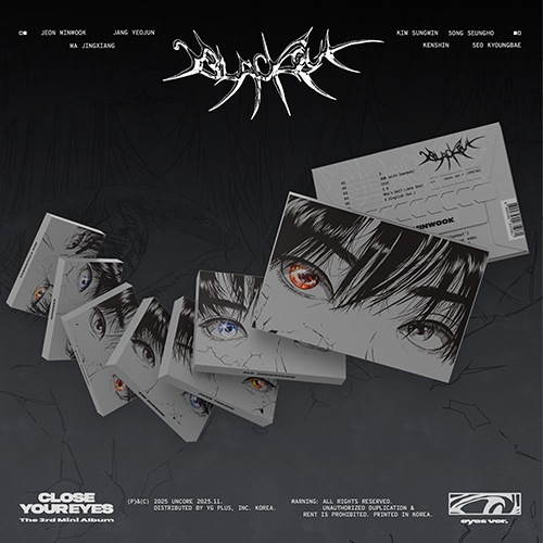 【スマートアルバム】【セット/アルバム7種】 CLOSE YOUR EYES - The 3rd Mini Album [ blackout ] (eyes ver.)