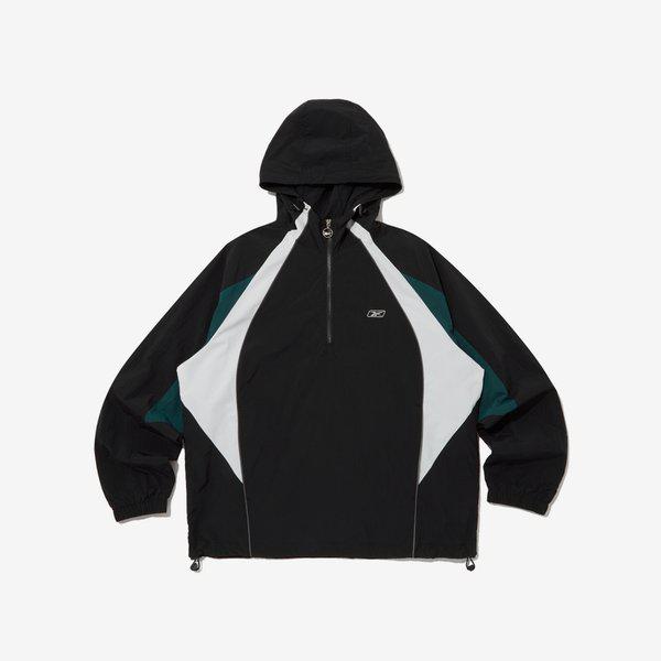 プレミアフードアノラック - ブラック REJU5FA12BK_s