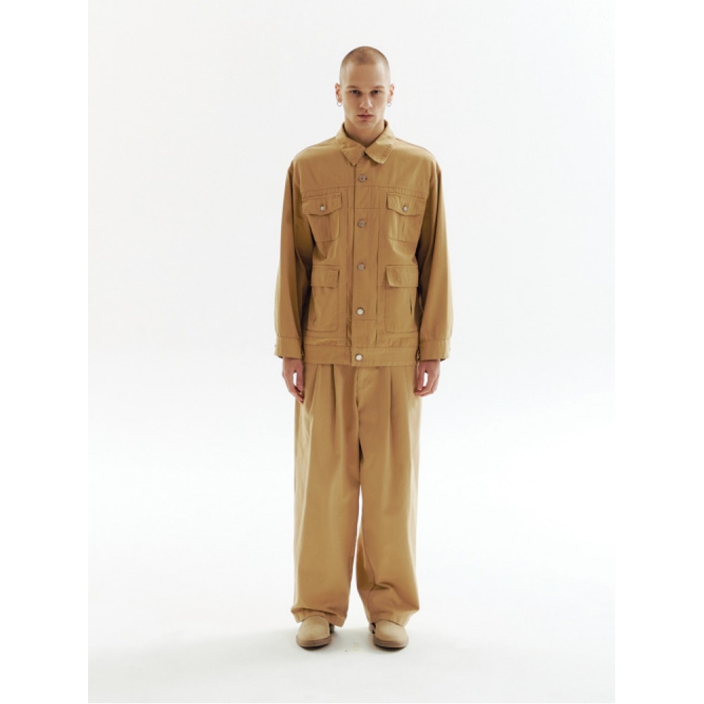 チョウウオートミールサファリジャケット_CW1A_T03MOT