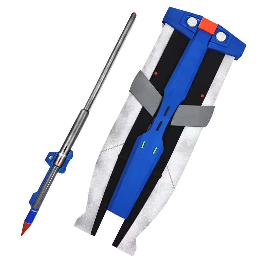 Monenjoy　ゼンレスゾーンゼロ セス・ローウェル　コスプレ道具　盾　長柄道具　85cm 特務捜査班　イベントGS1437その他