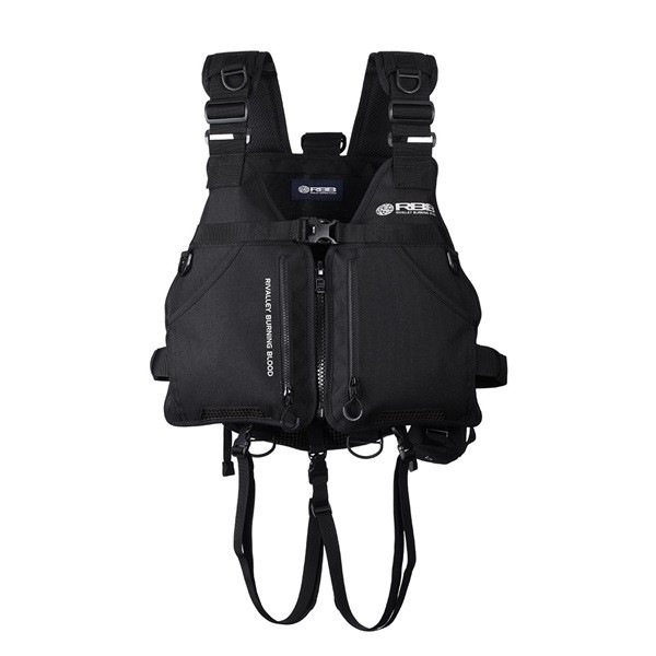 双進 ライフジャケット 7788 RBB ロックショアトランクベスト ブラック フリー