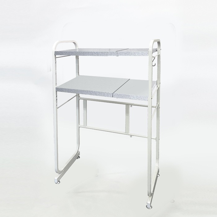 燕三条製 伸縮式 キッチンペールラック 2段 ガルバタイプ KPG-4002WH グランホワイト 28,475円