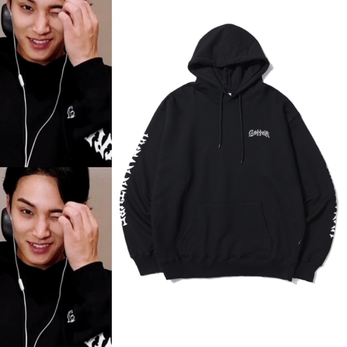 【SEVENTEEN着用】 GOTTER GALLERY EGO DIVISION HOODIE_BK