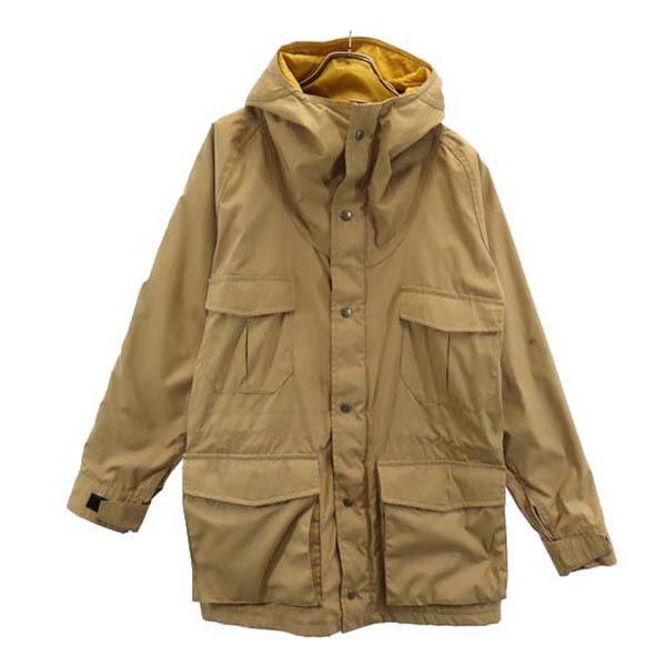 80s 黒タグ ヴィンテージ フーディジャケット S ブラウン系 メンズ