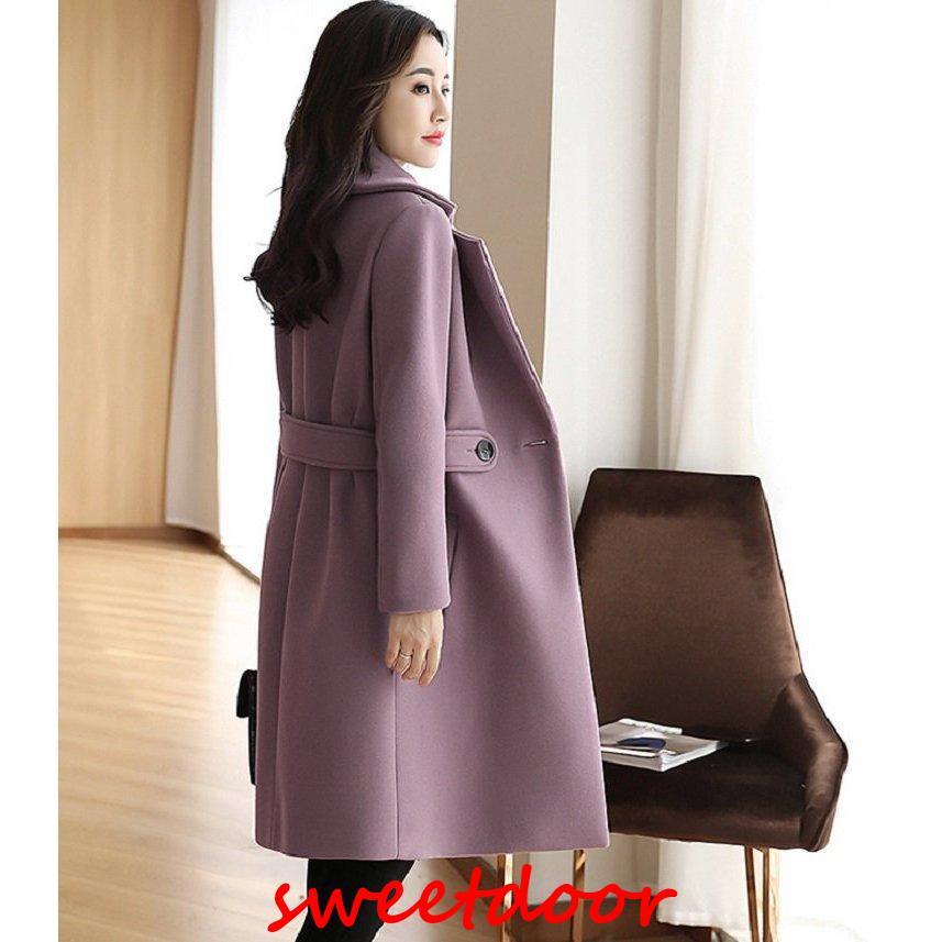 チェスターコート レディース 冬 大きいサイズ 無地 ミドル丈 襟付き ゆったり 体型カバー 大人可愛い カジュアル シンプル エレガント きれいめ こなれ感 5,270円