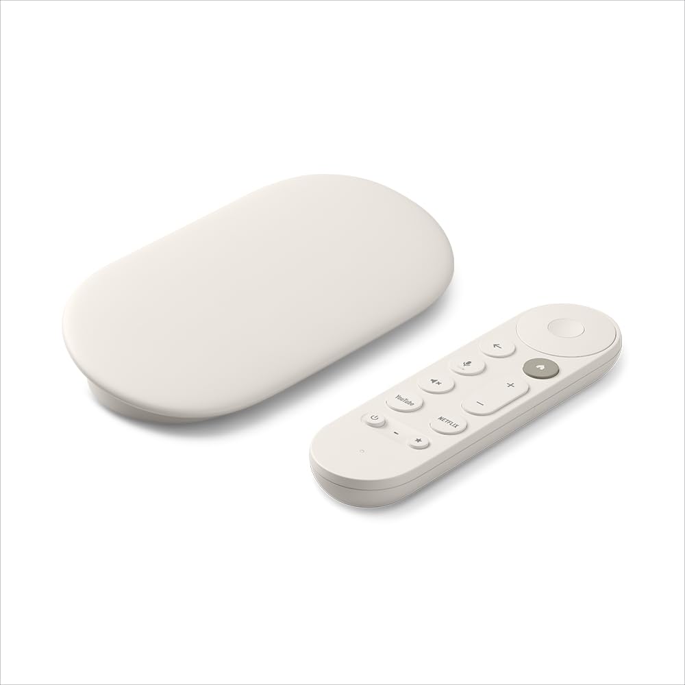 Google TV Streamer(4K) 有線LAN・WiFi対応/音声検索リモコン/スマートホーム連携/4K HDR/Dolby Vision/Dolby Atmos/Chromecast(クロ