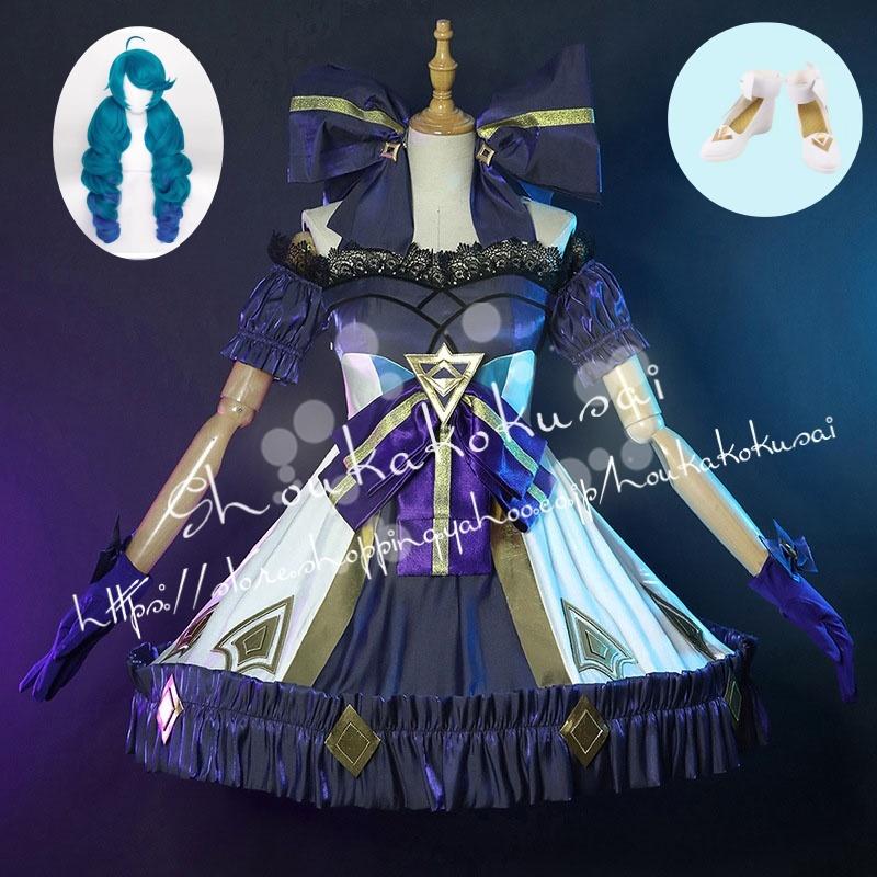 [2026新品] G リーグ・オブ・レジェンド風League of Legends グウェン コスプレ衣装 cos靴 cosplay 変装 仮装 コスチューム 撮影 祭り