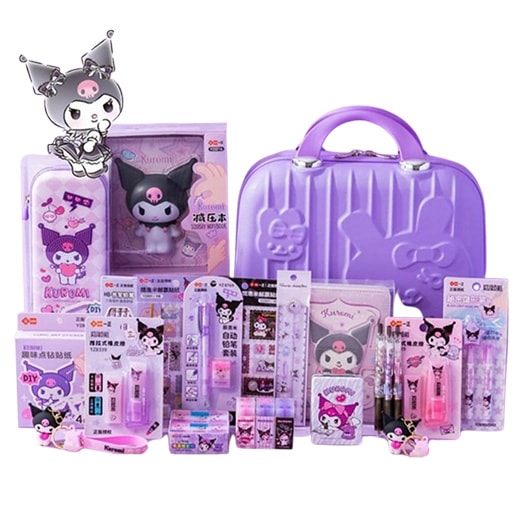Sanrio stationery set / Kuromi/ Cinnamoroll / Pochacco / My Melody / bag / pencil / note / bag