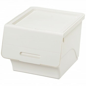 収納ケース フロック レギュラー30深型 4個組 Nホワイト fr-30-4 Nホワイト/NWH