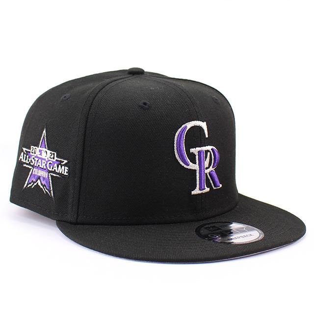 スナップバックキャップ 帽子 9fifty メンズ レディース MLB コロラド ロッキーズ フリーサイズ