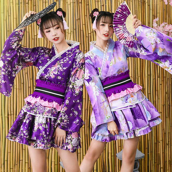 着物 花魁風　　Lサイズ　vanityME vanityME コスプレ 着物 花魁 極妻 ギャングガール やくざ おばけ