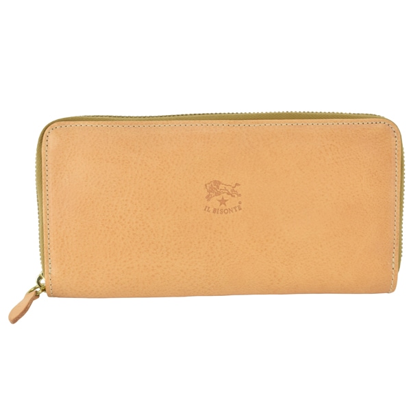 IL BISONTE イルビゾンテ ラウンドファスナー長財布 小銭入れ付き メンズ レディース/SZW046 PV0005 NA113B 20,860円
