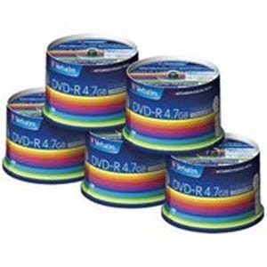 三菱化学 データ用DVD-R 250枚（50枚*5） DHR47JP50V3C 11,486円