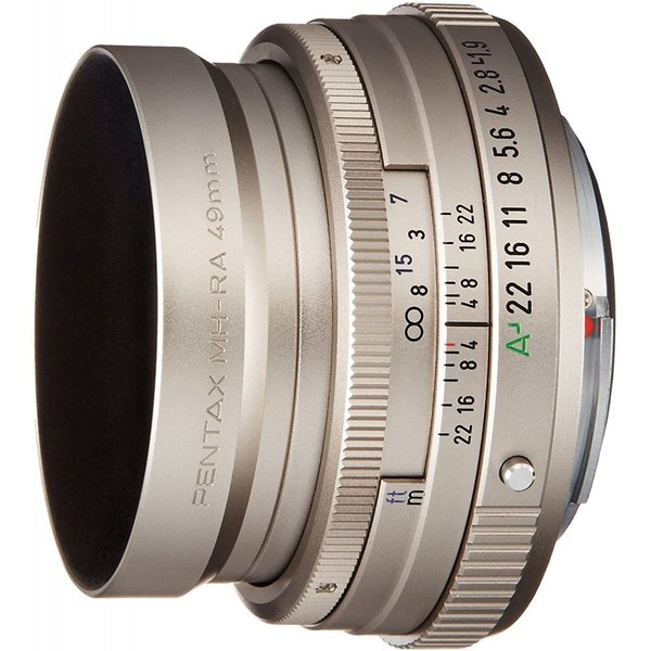 【中古】ペンタックス PENTAX リミテッドレンズ 標準中望遠単焦点レンズ FA43mmF1.9 Limited シルバー Kマウント フルサイズ APS-Cサイズ 20170