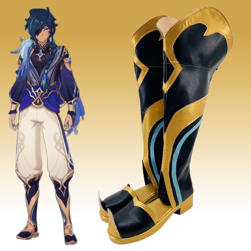 月曜原神カイアコスシューズ二次元アニメーション展示パフォーマンスシューズ