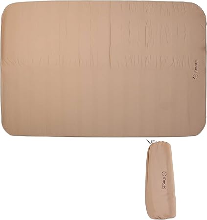 OYASUMI MAT キャンプ マット シングル 折りたたみ アウトドア 10cm 極厚 持ち運び 収納袋付き 滑らか肌触りマット[ダブルサイズ]