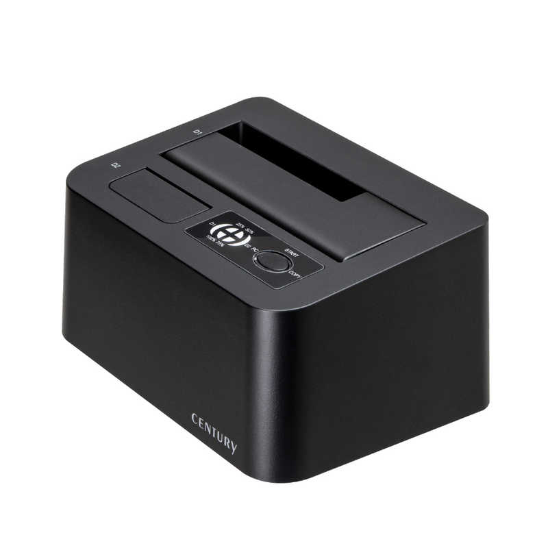 センチュリー　M.2 NVMe SSD ＆ SATA HDDSSD コピー機能搭載 USB3.2 Gen2クレードル 裸族　CROSN2U32CP