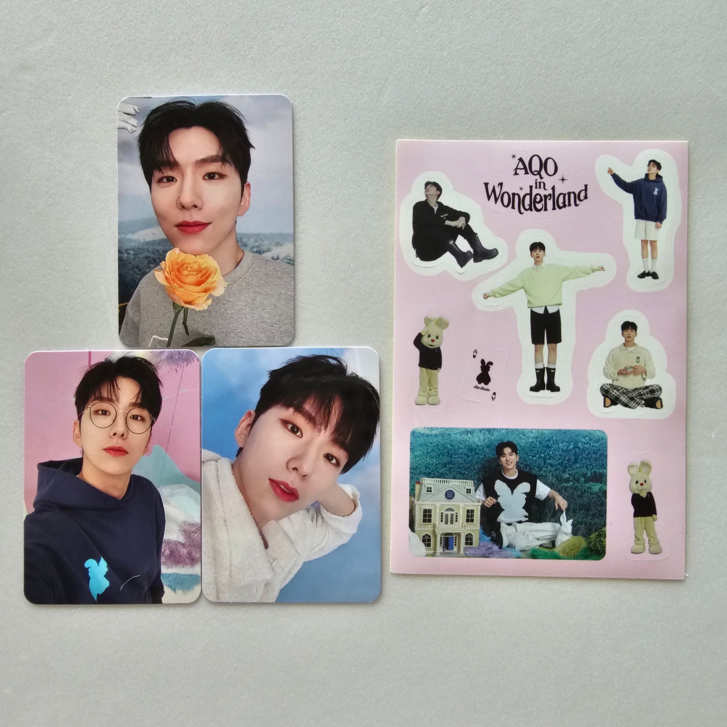 [ 公式 ] MONSTA X KIHYUN AQO 23SS PHOTOCARD + STICKER SET