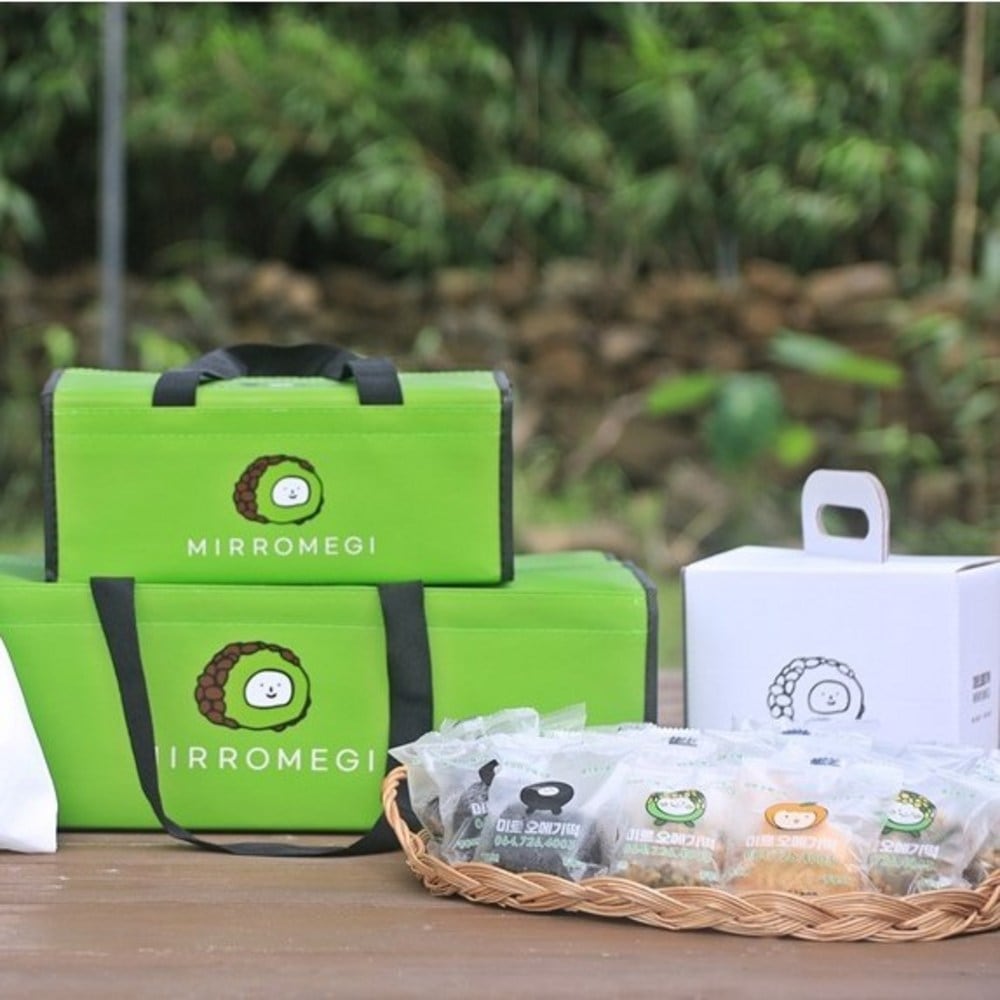 済州ミルオメギ餅5種混合（20個）+ギフトバッグ包装