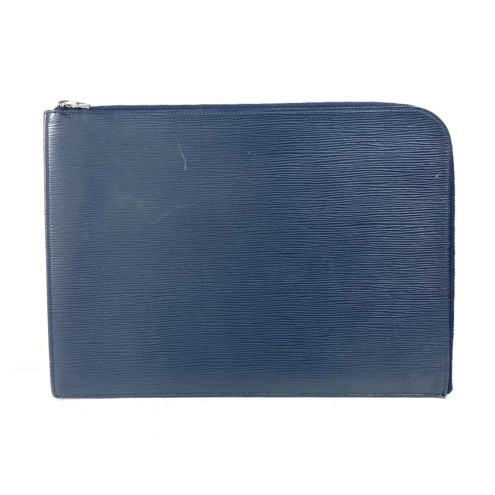 クラッチバッグ M58820 ポシェットジュールGM エピ セカンドバッグ カバン ポーチ L字ファスナー エピレザー ブルーマリーヌ ブルー 27,638円