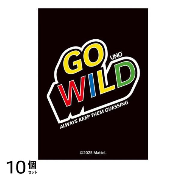 UNO キャラクタースリーブ 67×92mm GO WILD 65枚入 (EN-1559) 10個セット