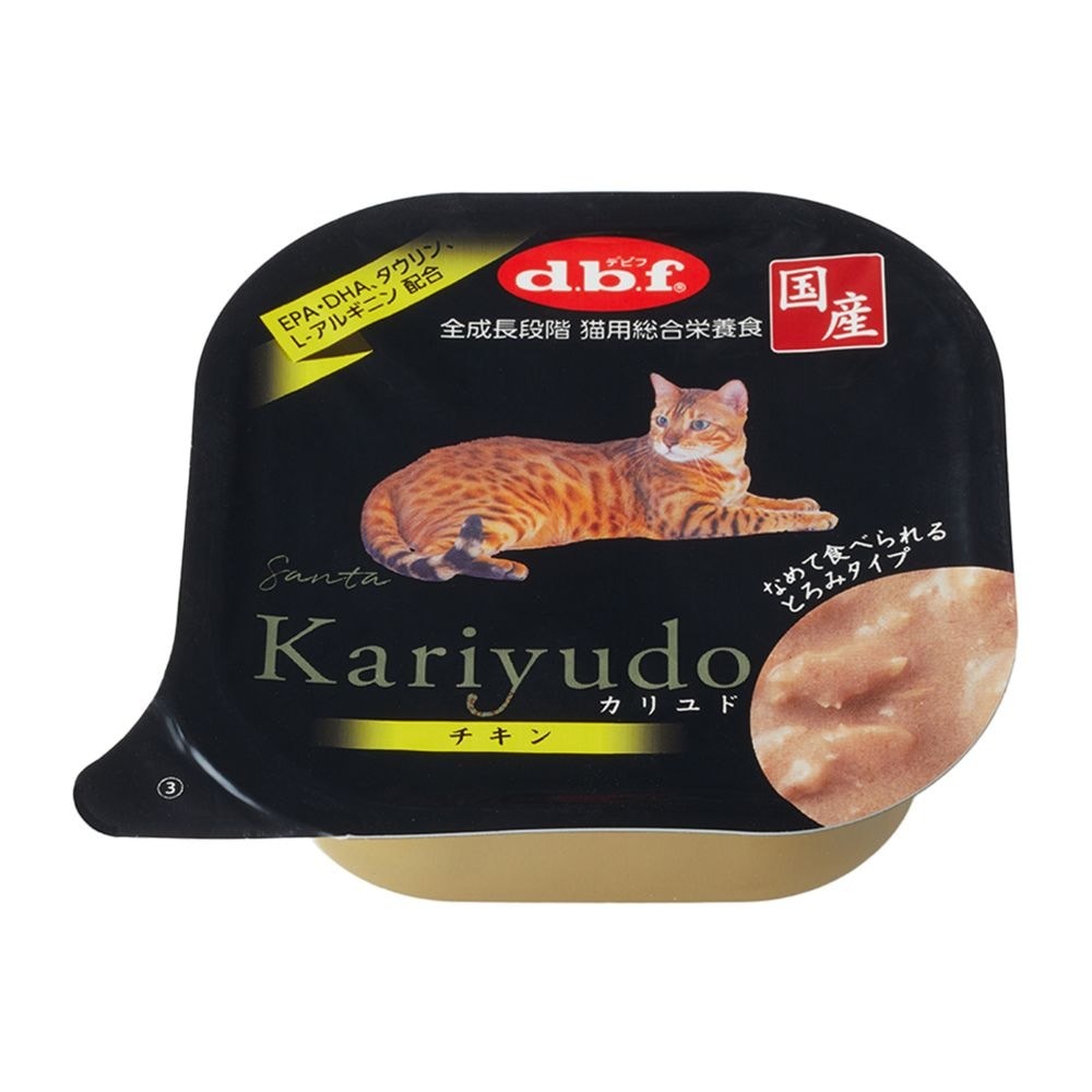 （まとめ買い）デビフペット Kariyudo（カリユド） チキン 95g 猫用フード [x24]