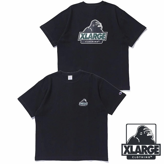 メール便 メンズ チャンピオン ショートスリーブTシャツ [101262011042] トップス 半袖 クルーネック 黒 BLACK 正規取扱店
