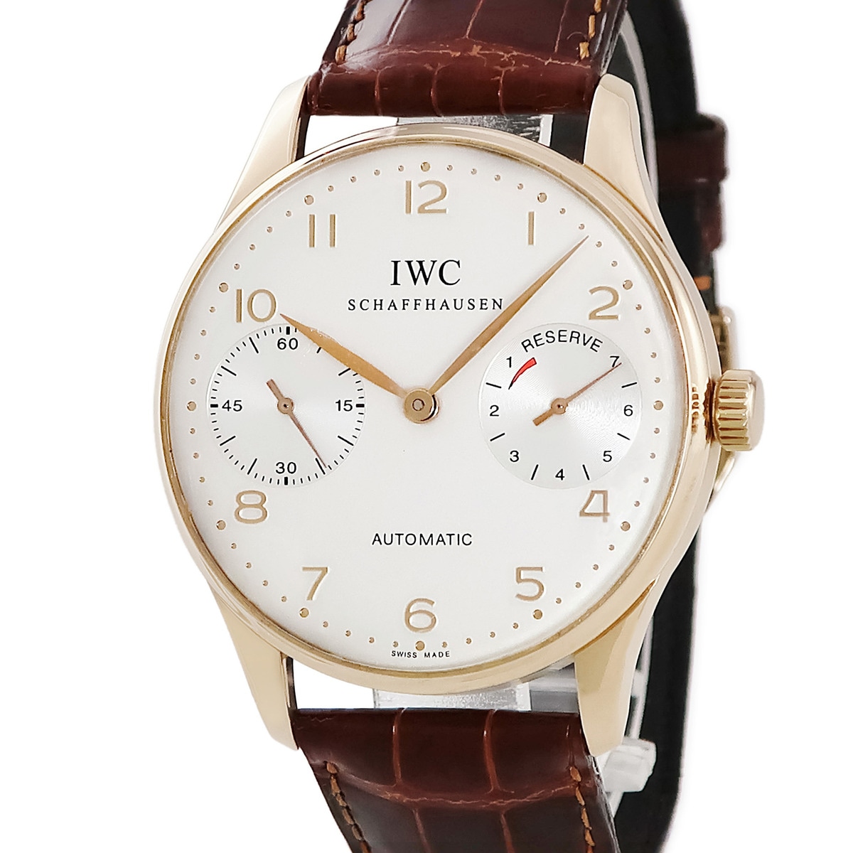 ポルトギーゼ オートマティック 2000 IW500004 自動巻き メンズ K18RG無垢 ローズゴールド アラビア 限定 3年保証